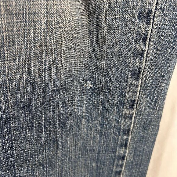 Levis 559 Jeans Men's 36x32 Medium Wash Blue Denim Button Zip 100% Cotton - Picture 4 of 9